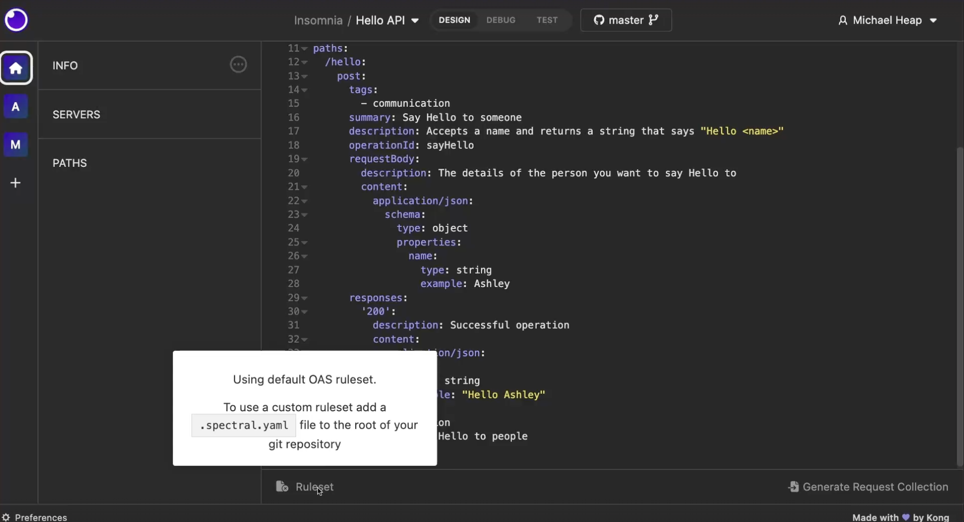 Instructions for Adding Custom Rule Set